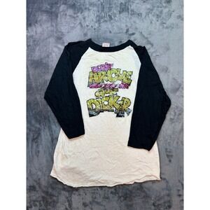 Vintage Don't Argue With Your Wife Raglan T-Shirt Texas Tops Funny 80s Tee L